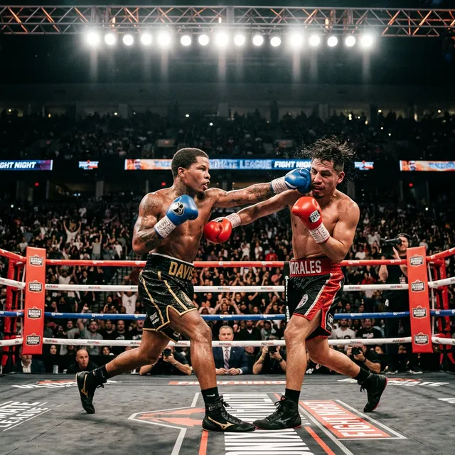 Boxing ring on IPTV Computer pay-per-view